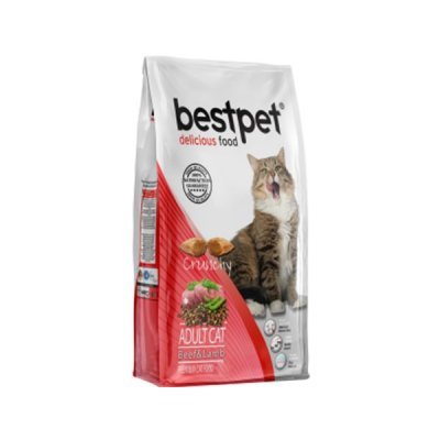 Bestpet Ödüllü Kuzu ve Dana Etli Yetişkin Kedi Maması 1 kg Bestpet Ödüllü Kuzu ve Dana Etli Yetişkin Kedi Maması 1 kg